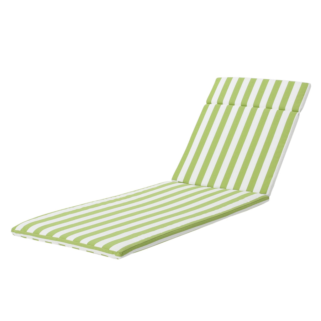 Set di cuscini da esterno Salem per chaise longue - Solo cuscini (set di 2) di Christopher Knight Home - 79,25 L x 27,50 W x 1,50 H