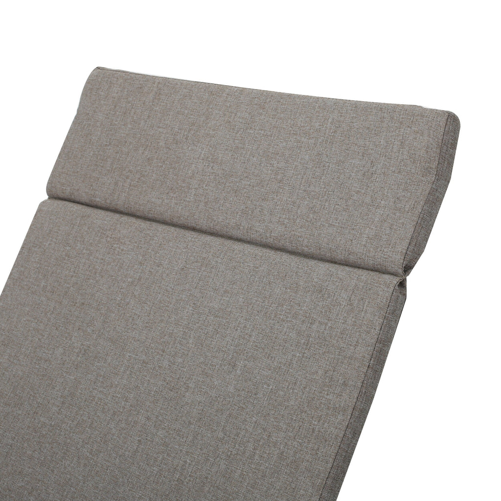 Set di cuscini da esterno Salem per chaise longue - Solo cuscini (set di 2) di Christopher Knight Home - 79,25 L x 27,50 W x 1,50 H