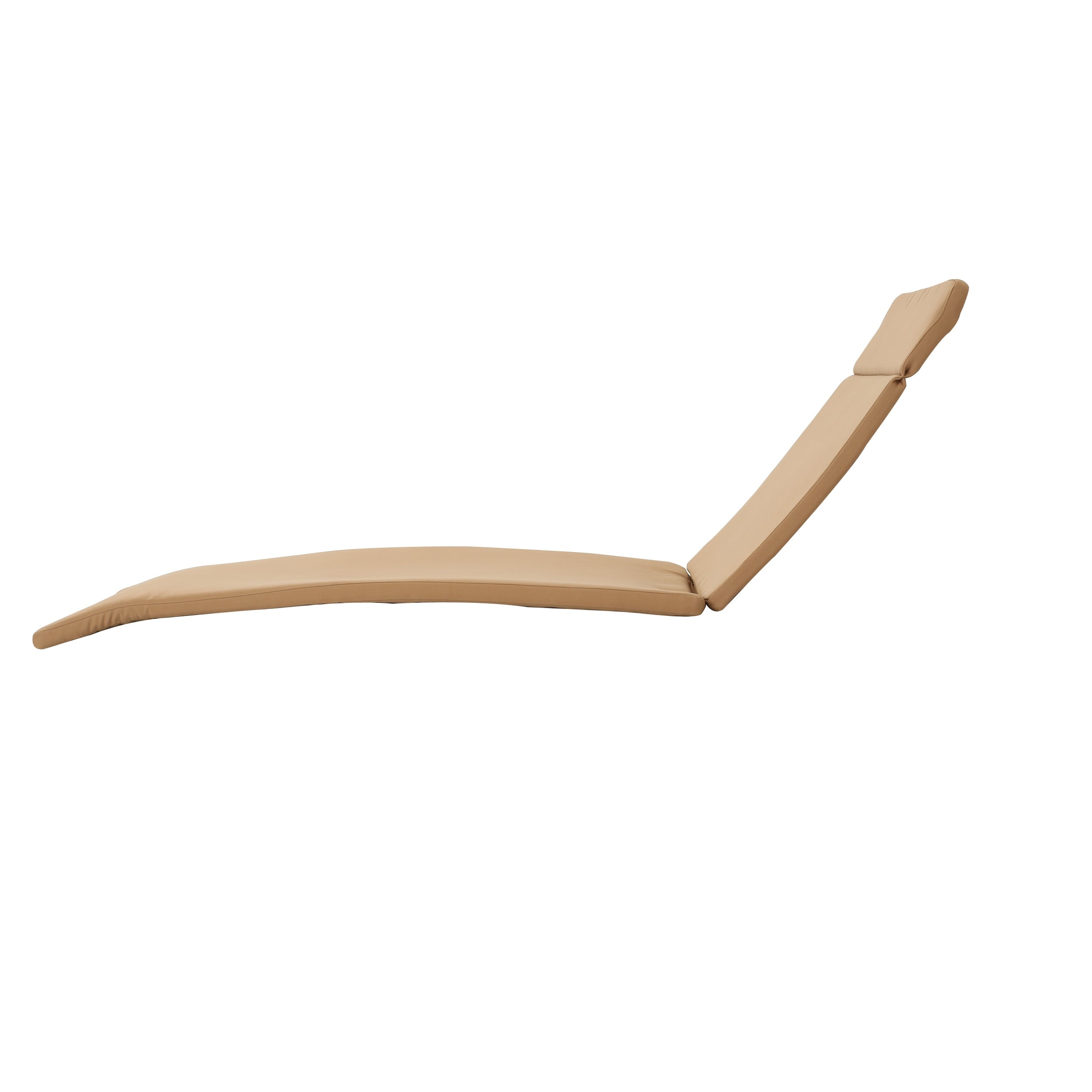 Set di cuscini da esterno Salem per chaise longue - Solo cuscini (set di 2) di Christopher Knight Home - 79,25 L x 27,50 W x 1,50 H