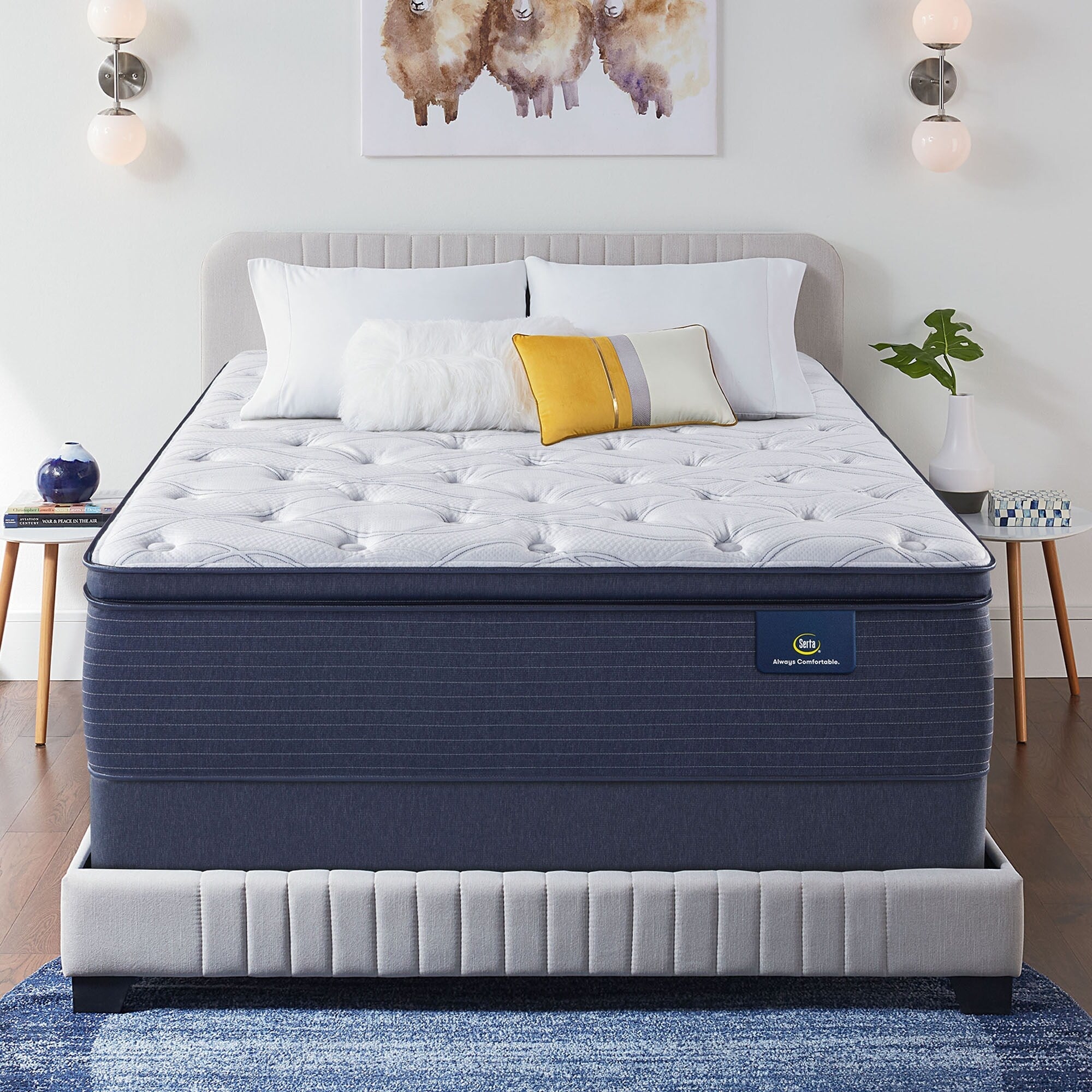 Materasso Serta Clarks Hill 15 Plush Pillow Top.