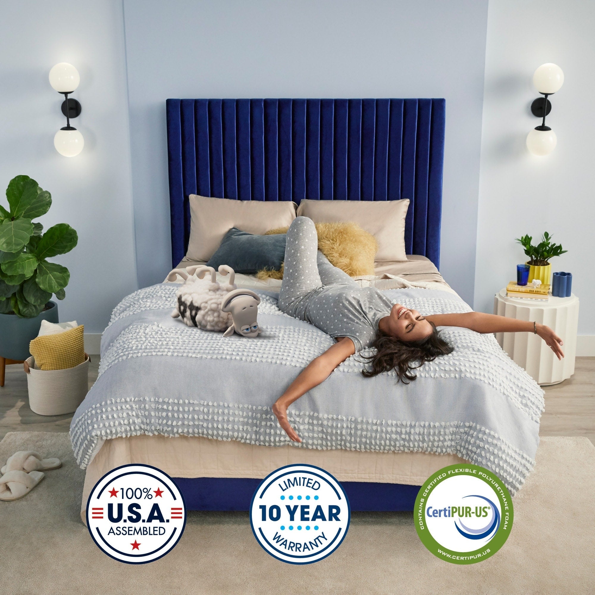 Materasso Serta Clarks Hill 15 Plush Pillow Top.