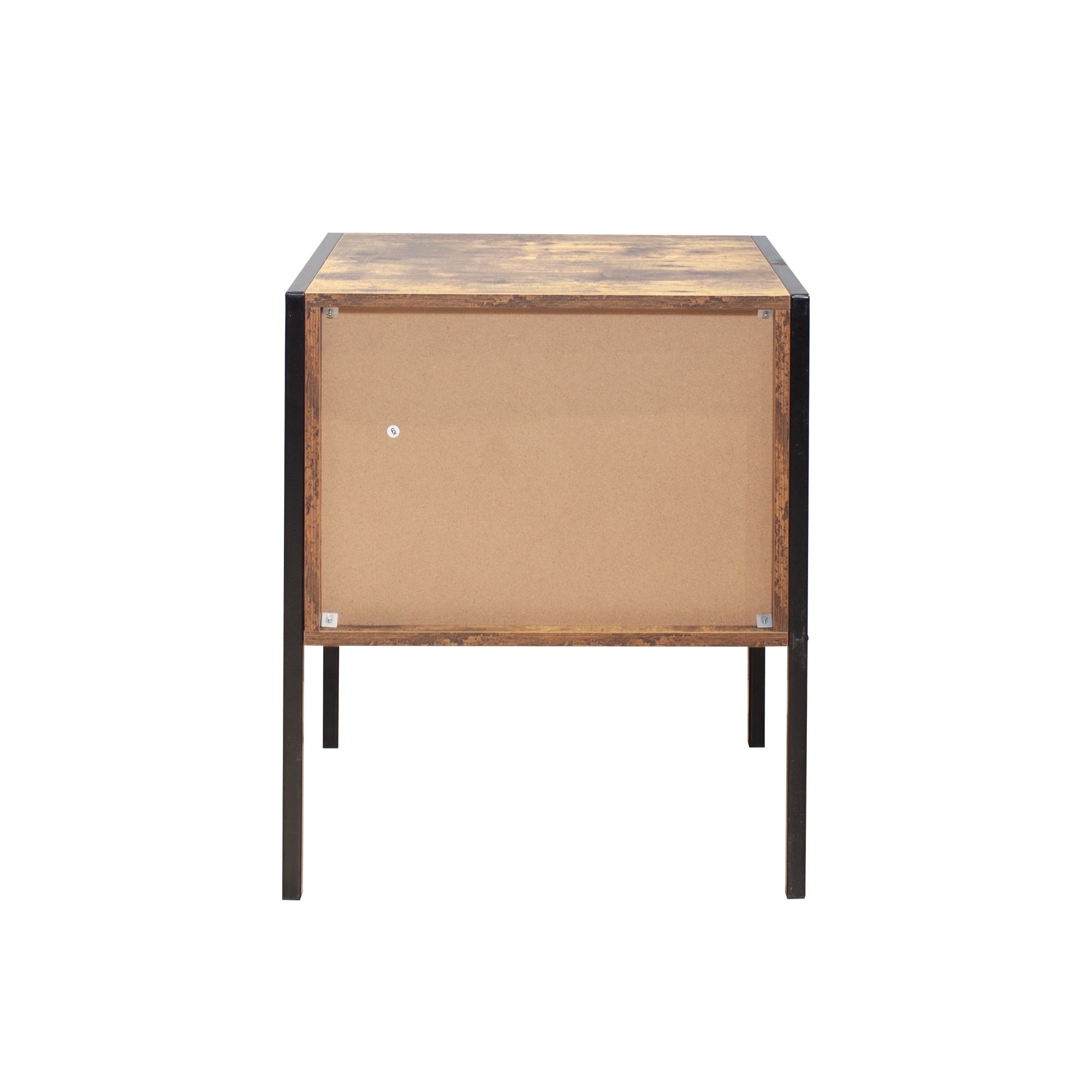 Comodino in stile industriale (set di 2)
