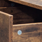 Comodino in stile industriale (set di 2)