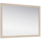 Specchio da camera da letto Cadmori Beige Signature Design by Ashley - Marrone - 38,86 L x 1,3 P x 27,68 A