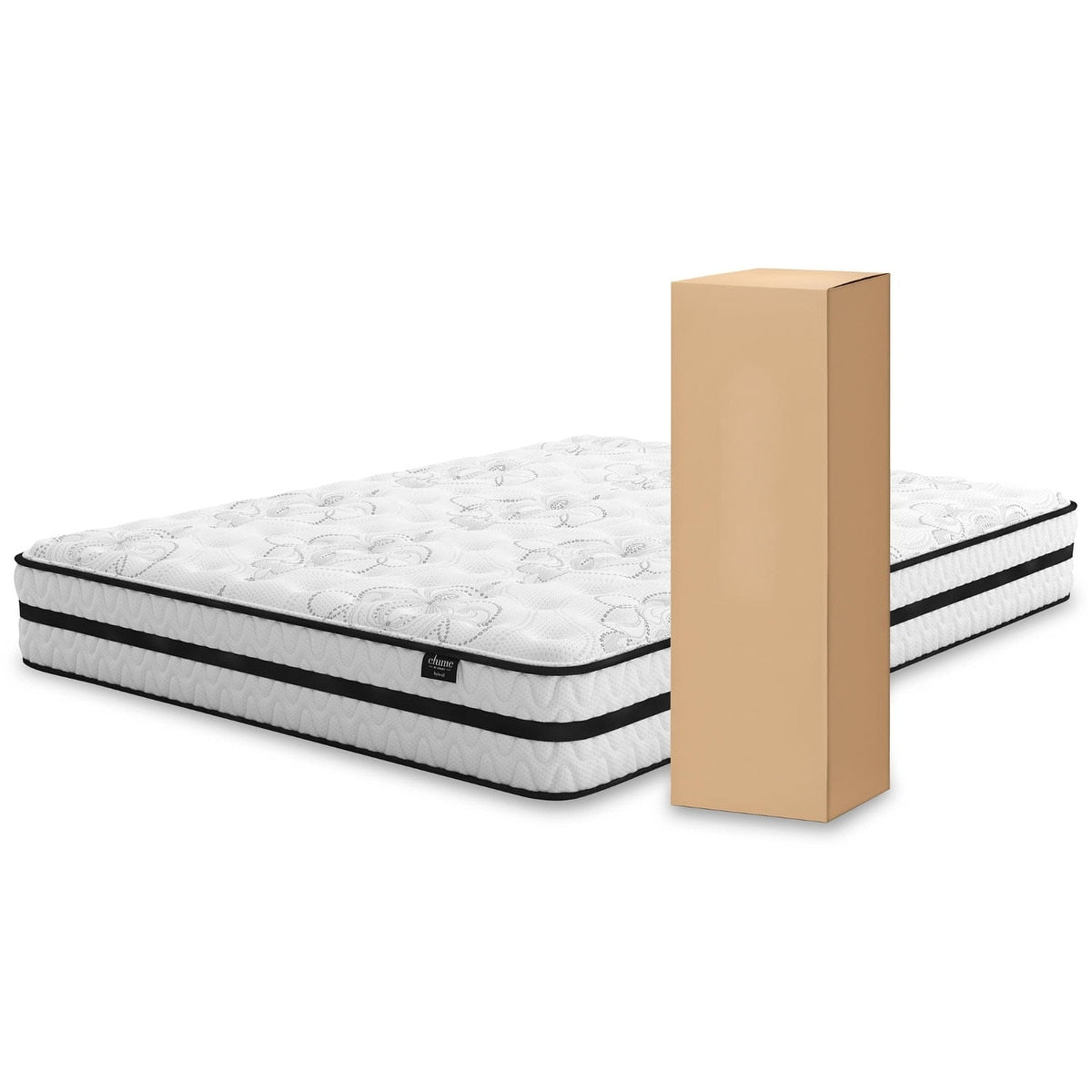 Materasso ibrido Signature Design by Ashley Chime da 10 pollici in una scatola