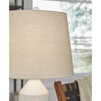 Lampada da tavolo Signature Design by Ashley Willport Off White (set da 2) - 14W x 14D x 27H