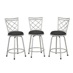 Sgabelli girevoli regolabili in altezza Simple Living Alyssa (set da 3)