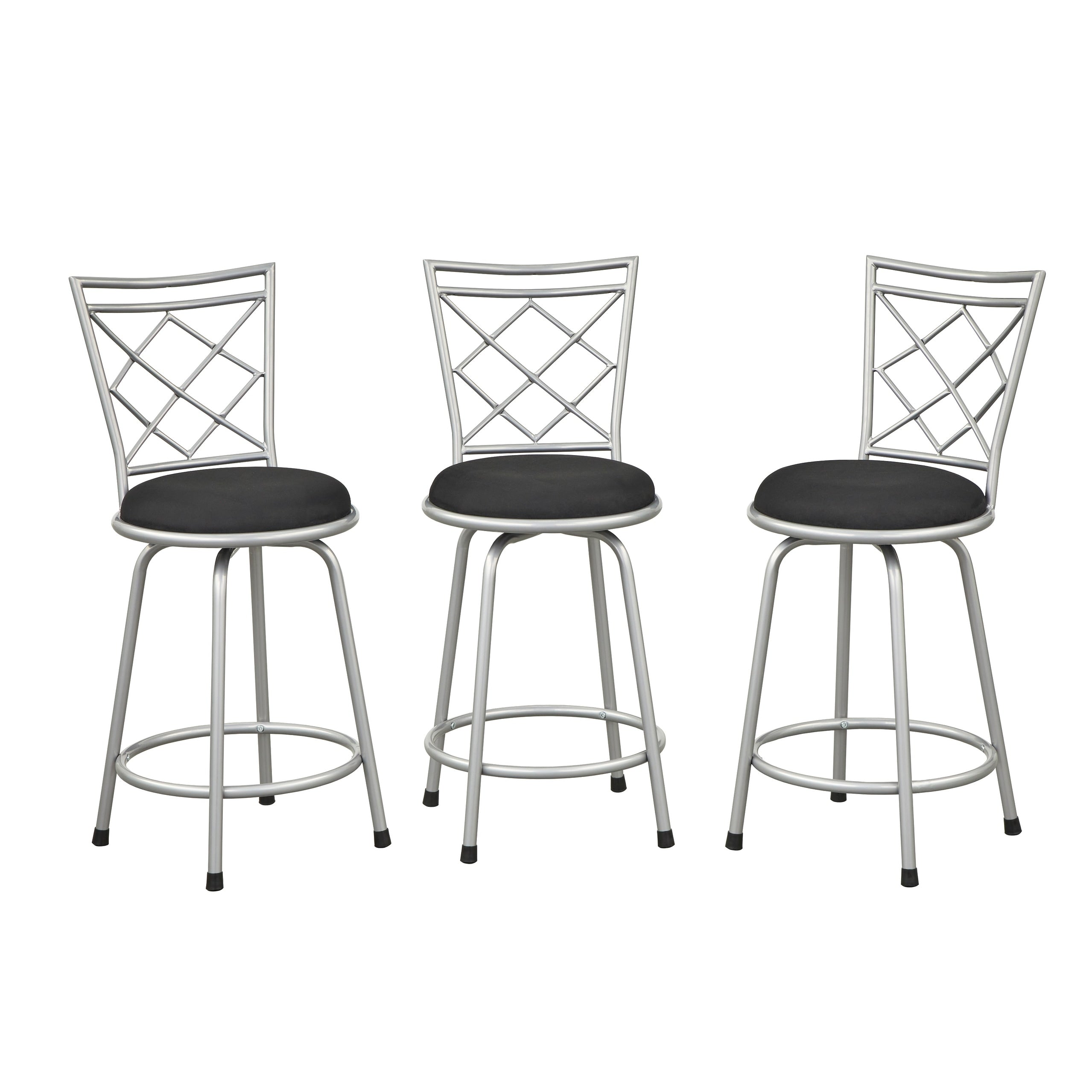 Sgabelli girevoli regolabili in altezza Simple Living Alyssa (set da 3)