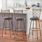 Sgabelli girevoli regolabili in altezza Simple Living Alyssa (set da 3)