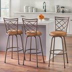 Sgabelli girevoli regolabili in altezza Simple Living Alyssa (set da 3)