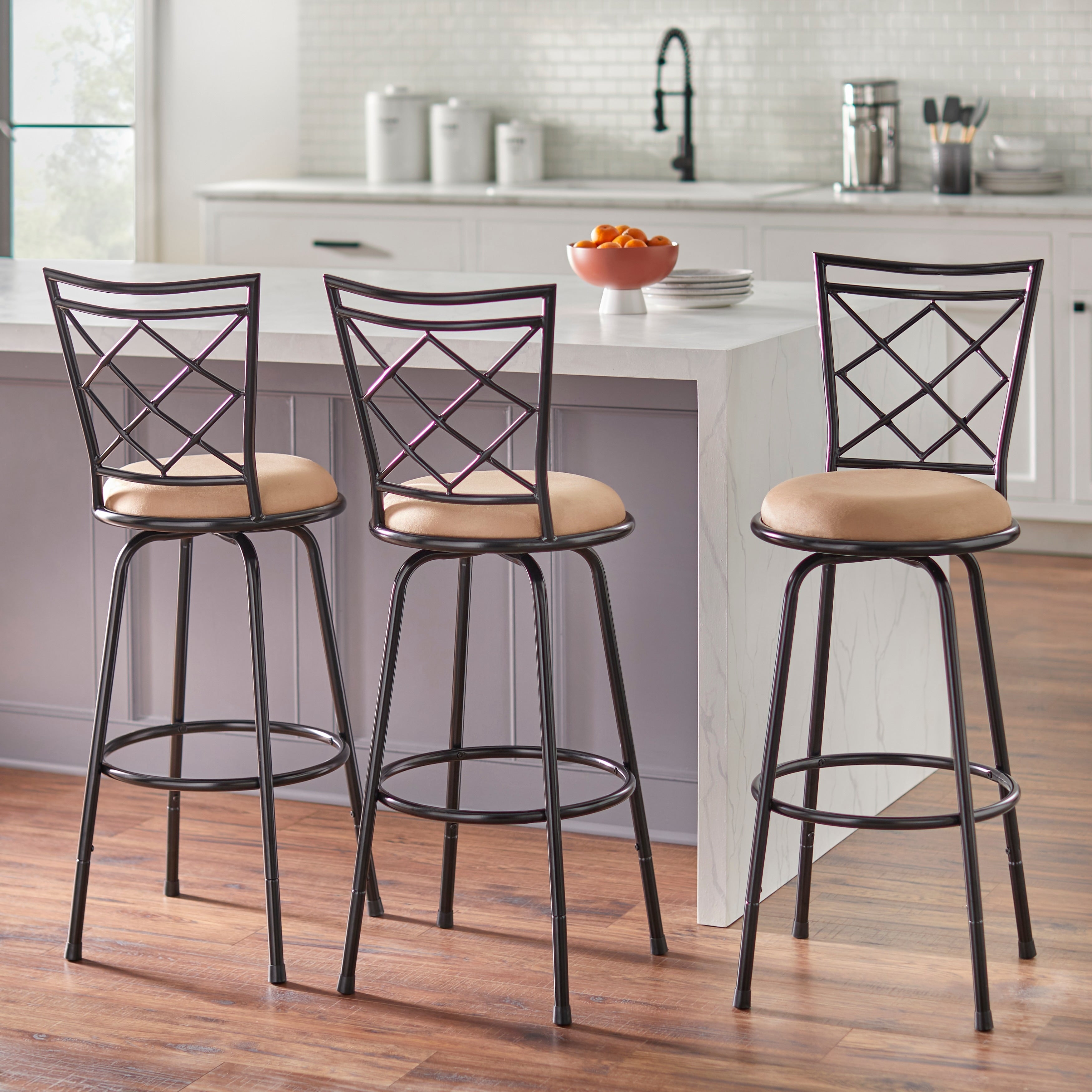 Sgabelli girevoli regolabili in altezza Simple Living Alyssa (set da 3)