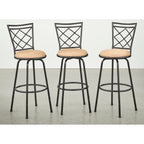 Sgabelli girevoli regolabili in altezza Simple Living Alyssa (set da 3)
