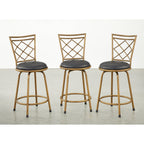 Sgabelli girevoli regolabili in altezza Simple Living Alyssa (set da 3)
