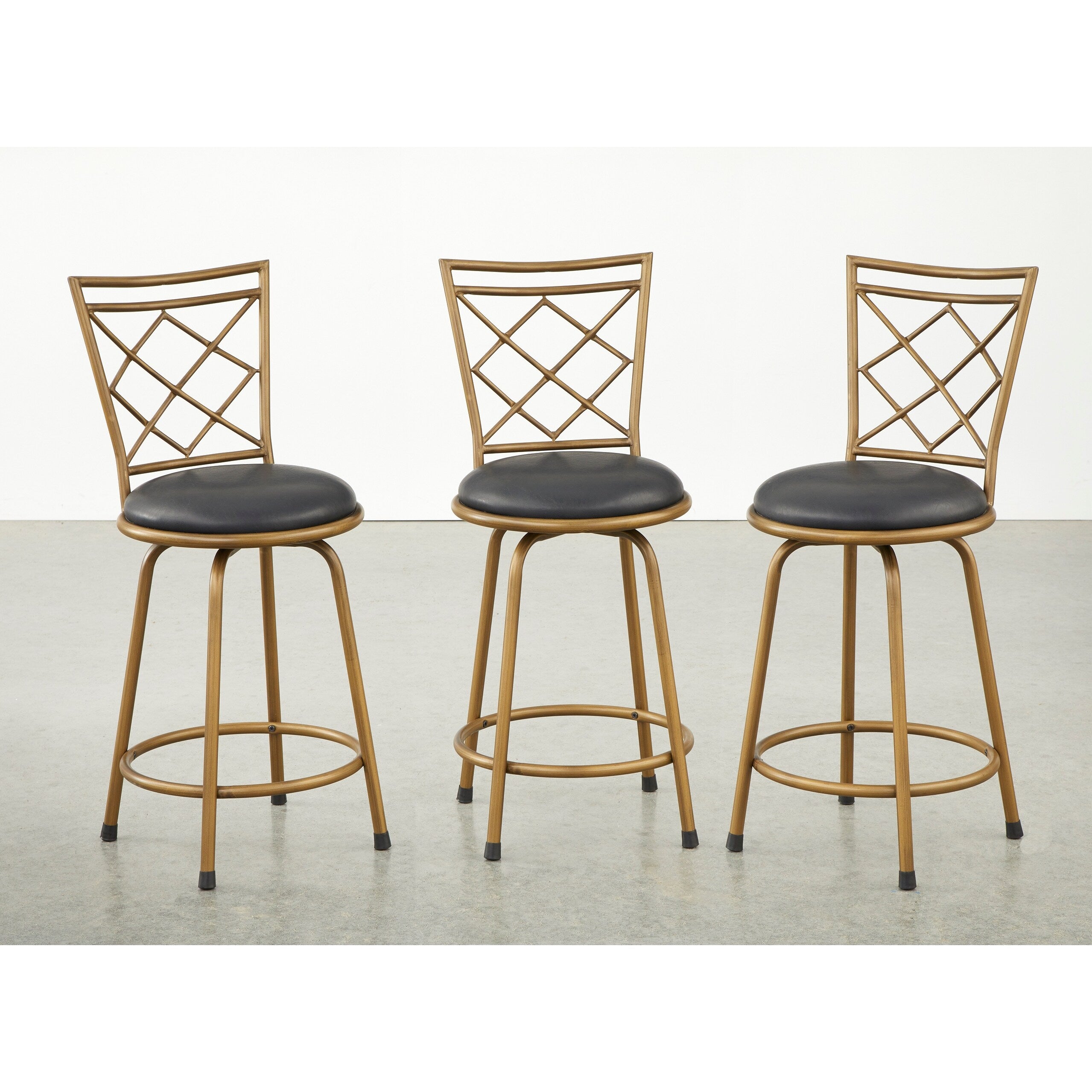 Sgabelli girevoli regolabili in altezza Simple Living Alyssa (set da 3)