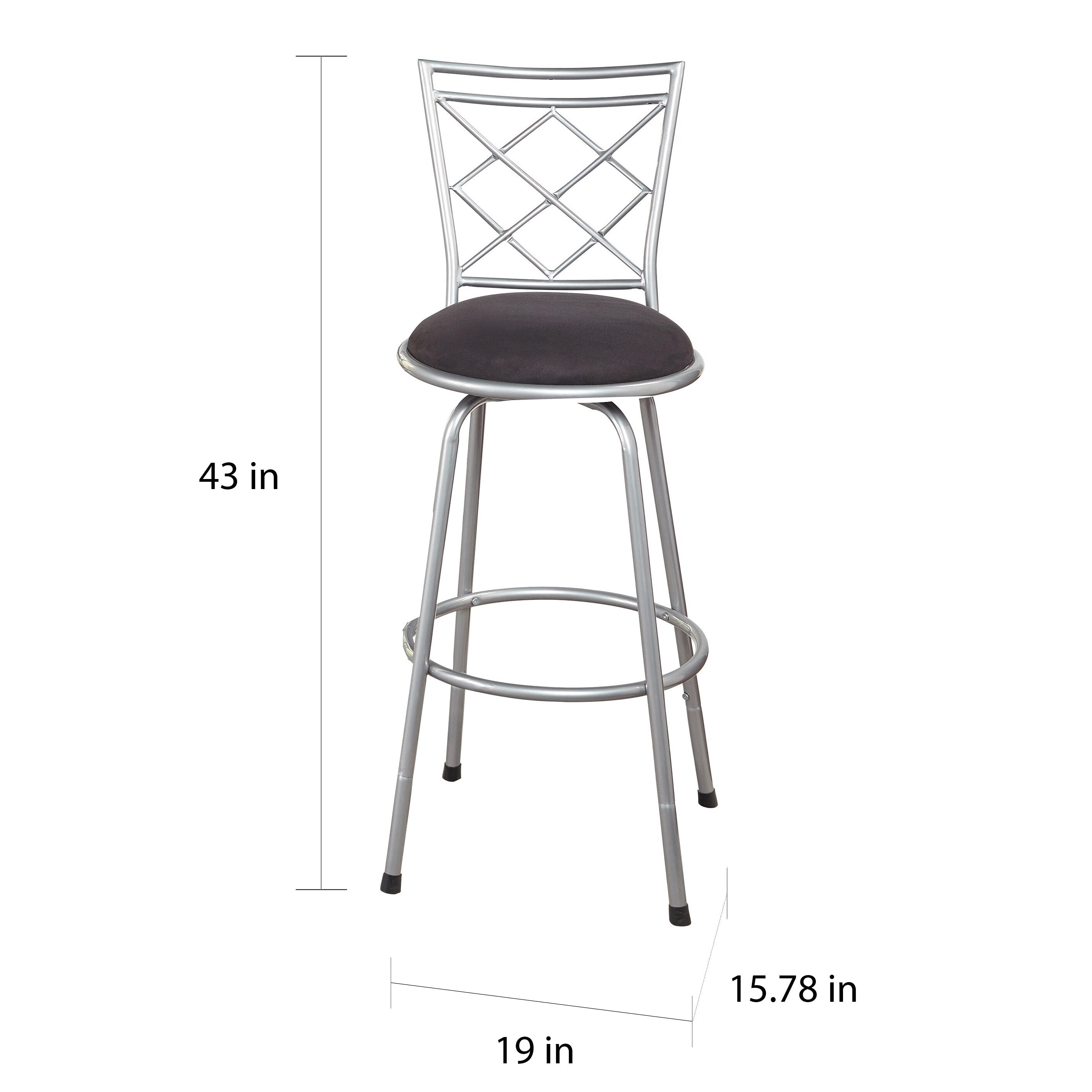 Sgabelli girevoli regolabili in altezza Simple Living Alyssa (set da 3)