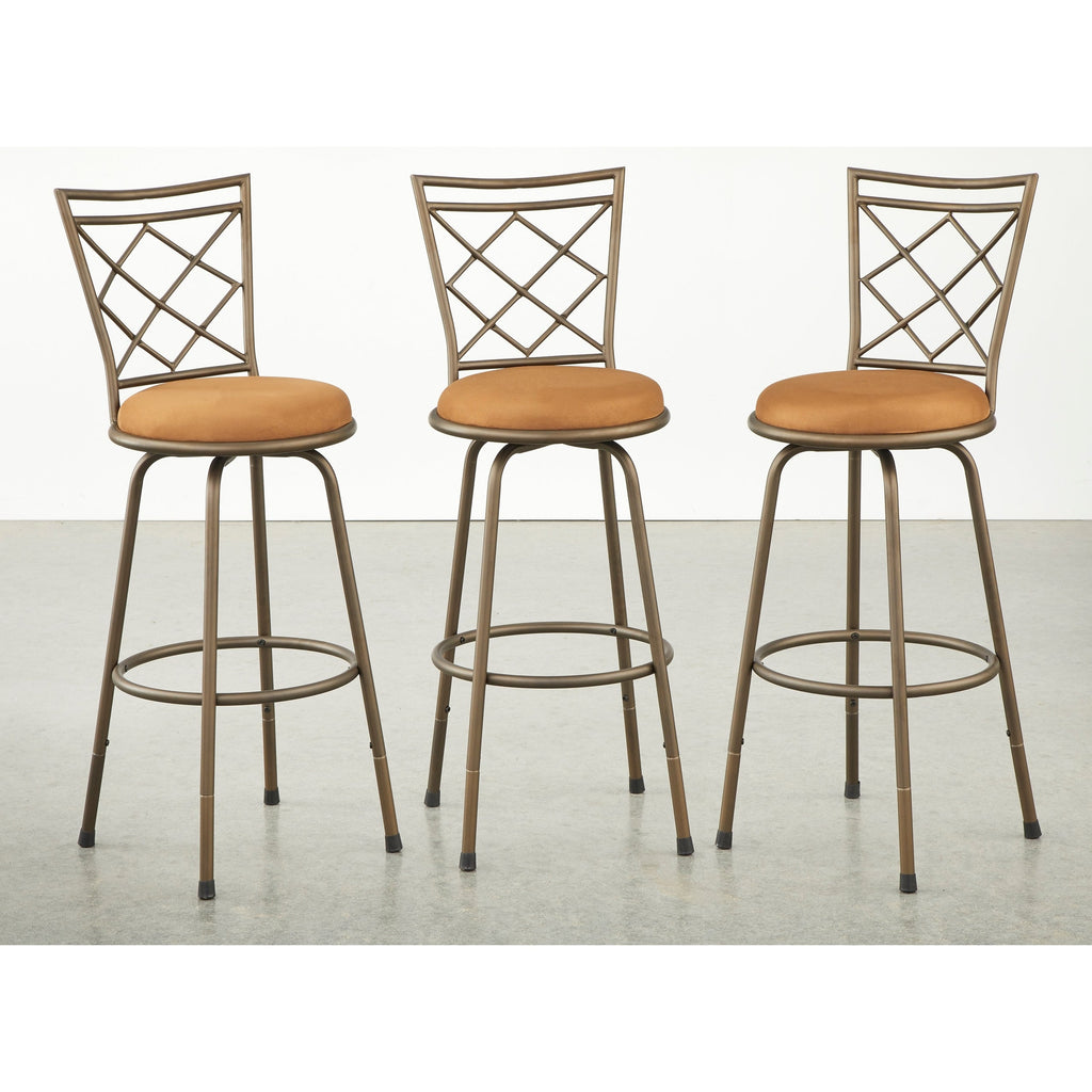 Sgabelli girevoli regolabili in altezza Simple Living Alyssa (set da 3)