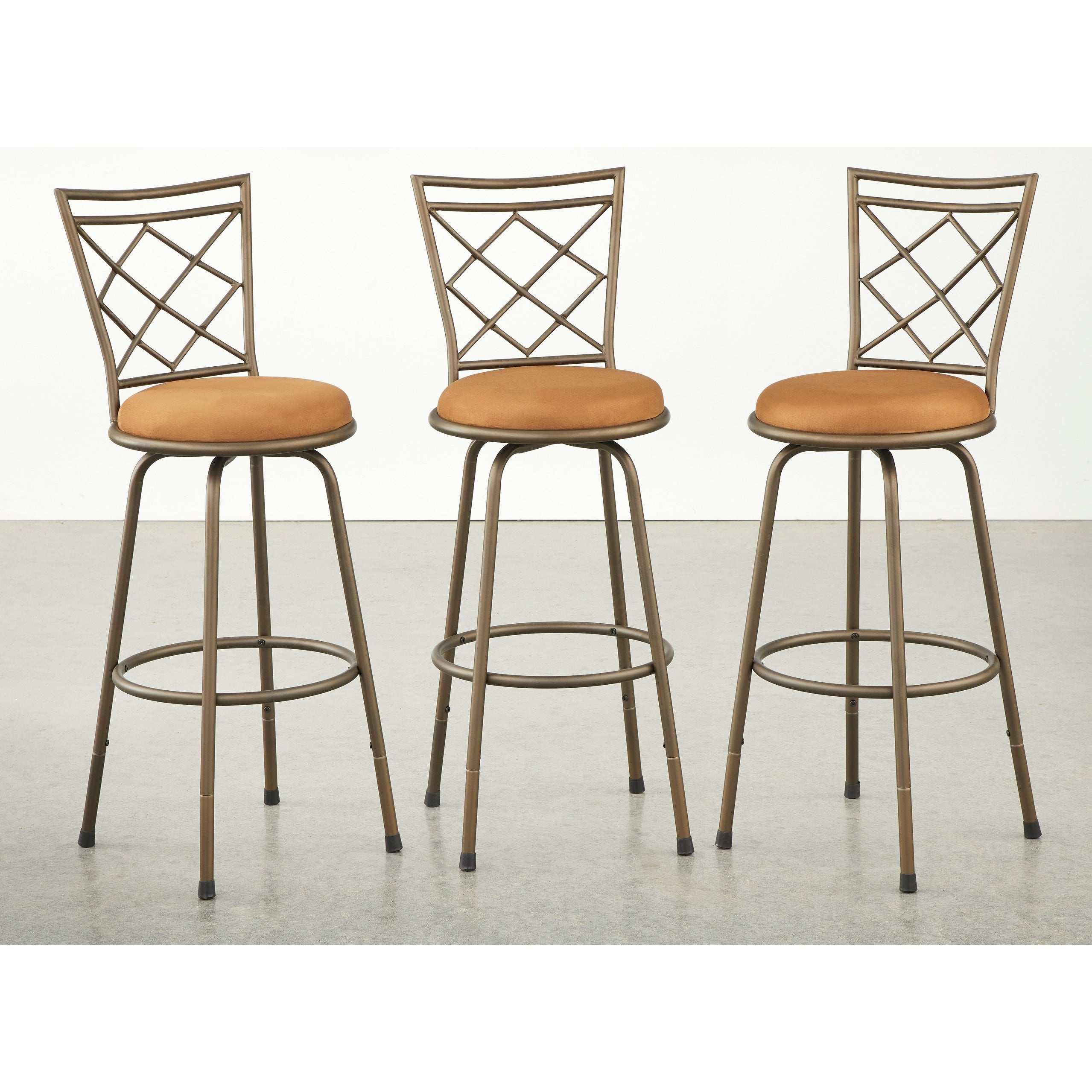 Sgabelli girevoli regolabili in altezza Simple Living Alyssa (set da 3)