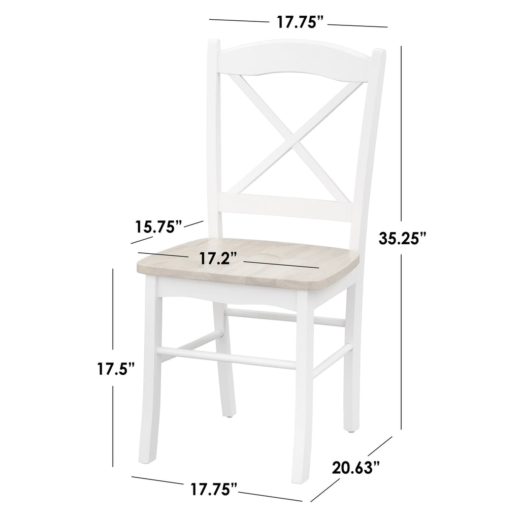 Sedie da pranzo Simple Living Country Cottage (set da 2)