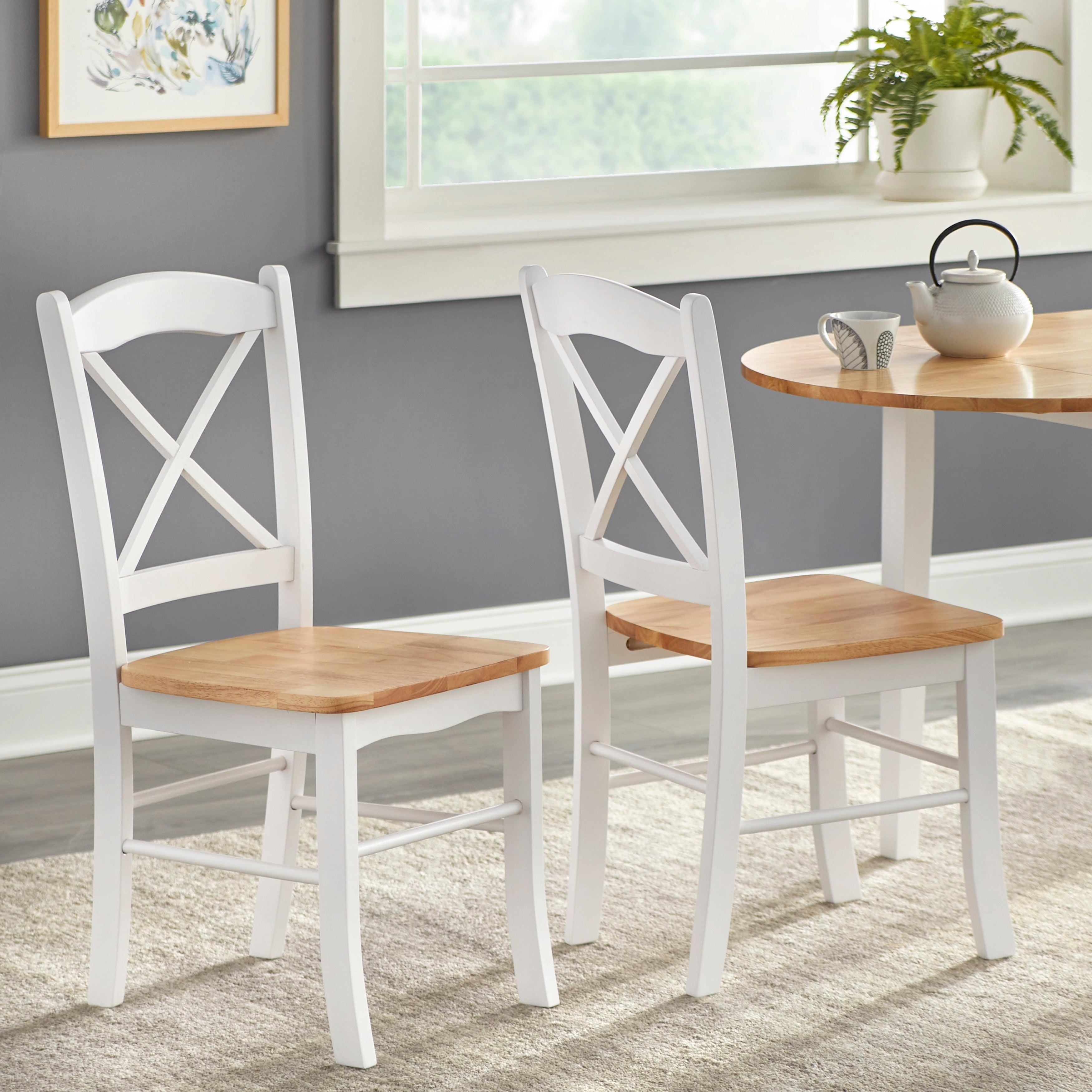 Sedie da pranzo Simple Living Country Cottage (set da 2)