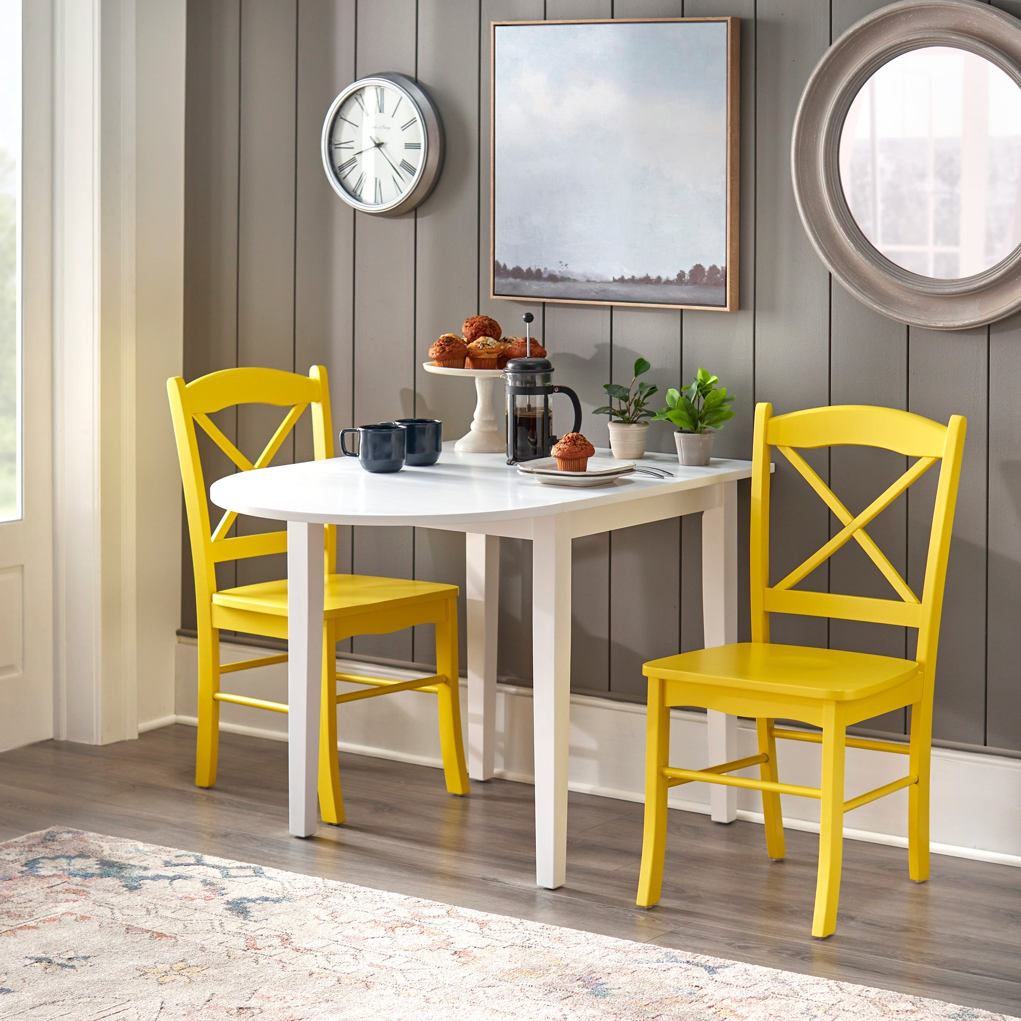 Sedie da pranzo Simple Living Country Cottage (set da 2)
