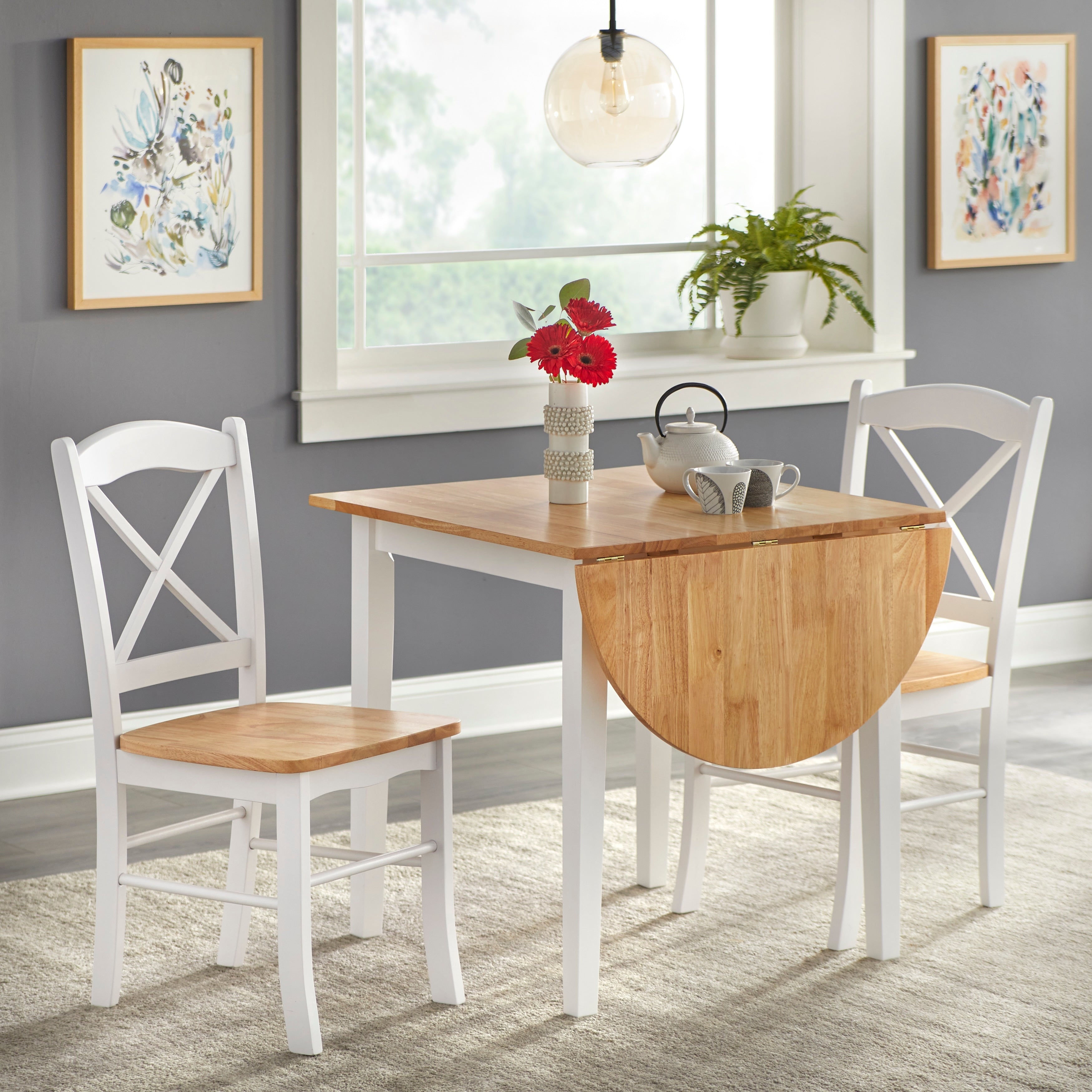 Sedie da pranzo Simple Living Country Cottage (set da 2)