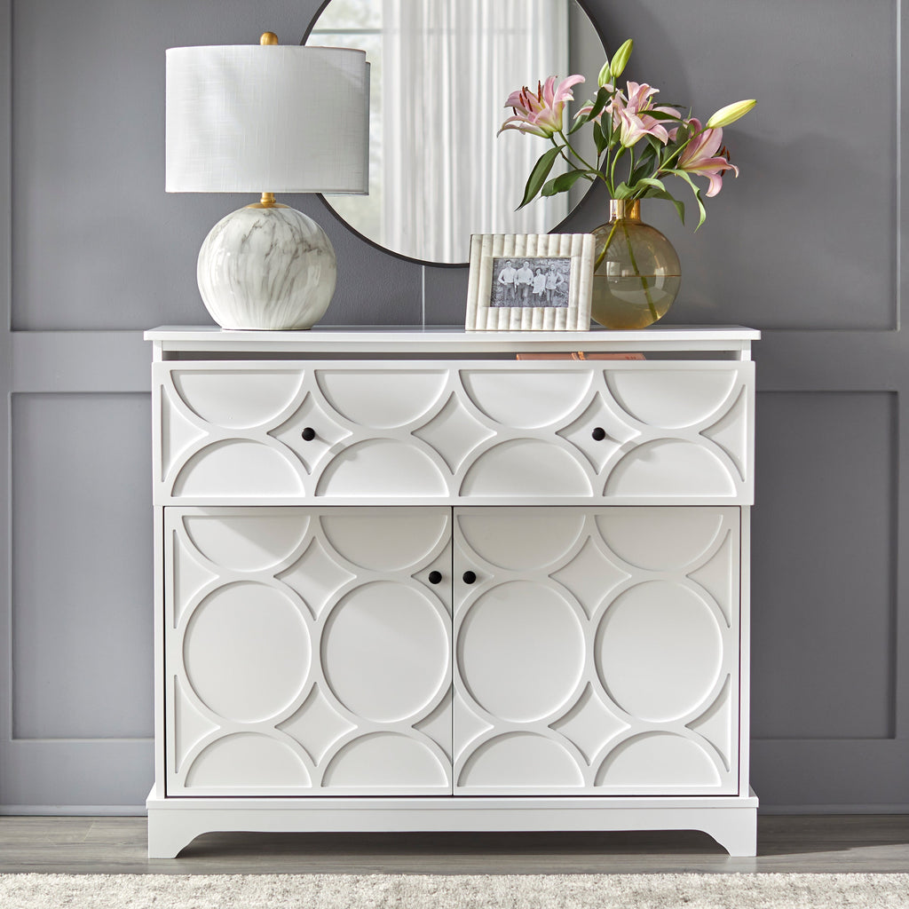 Mobiletto con frontale circolare Dawson Simple Living