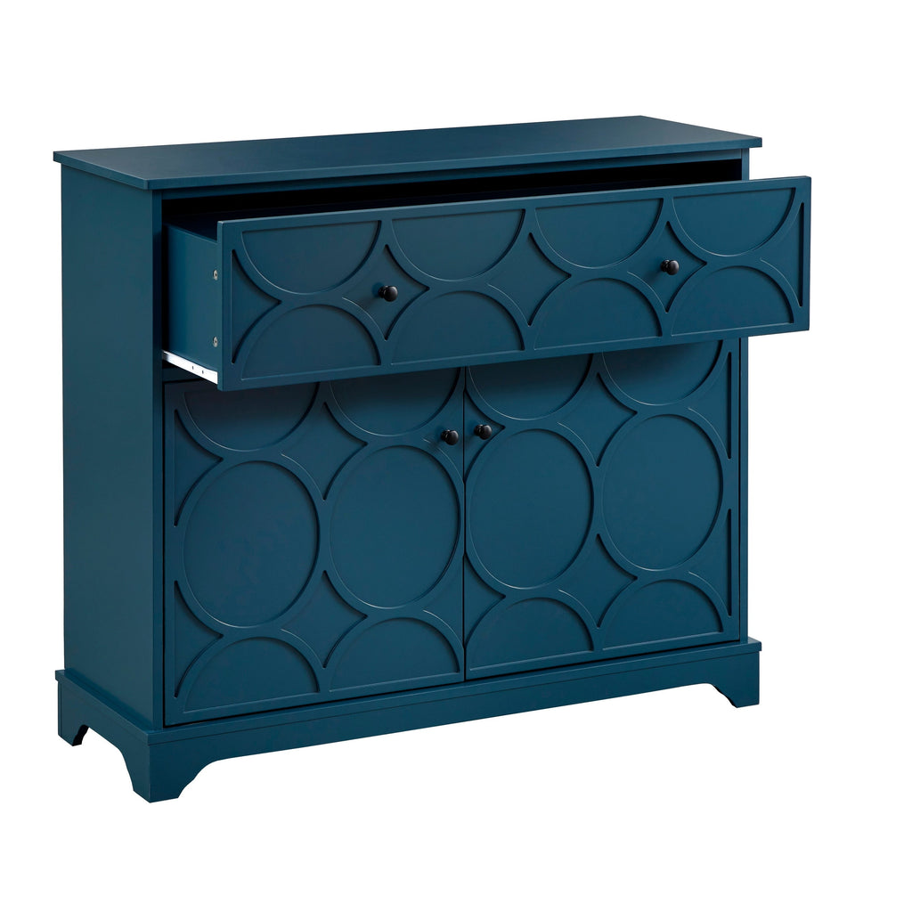 Mobiletto con frontale circolare Dawson Simple Living