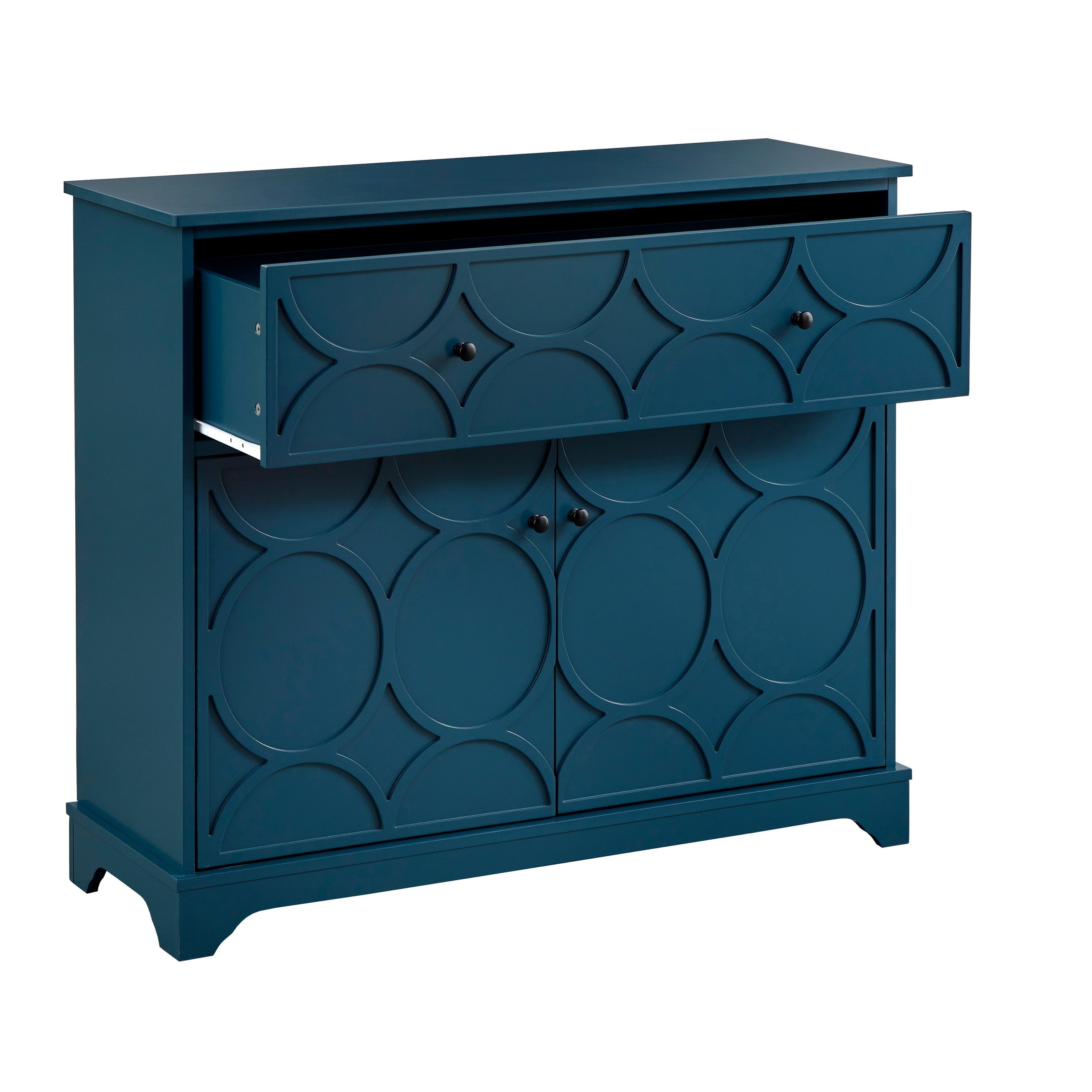 Mobiletto con frontale circolare Dawson Simple Living