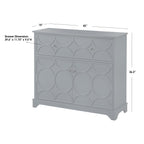 Mobiletto con frontale circolare Dawson Simple Living