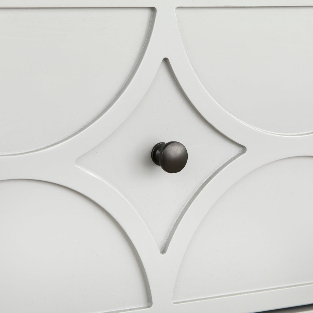 Mobiletto con frontale circolare Dawson Simple Living