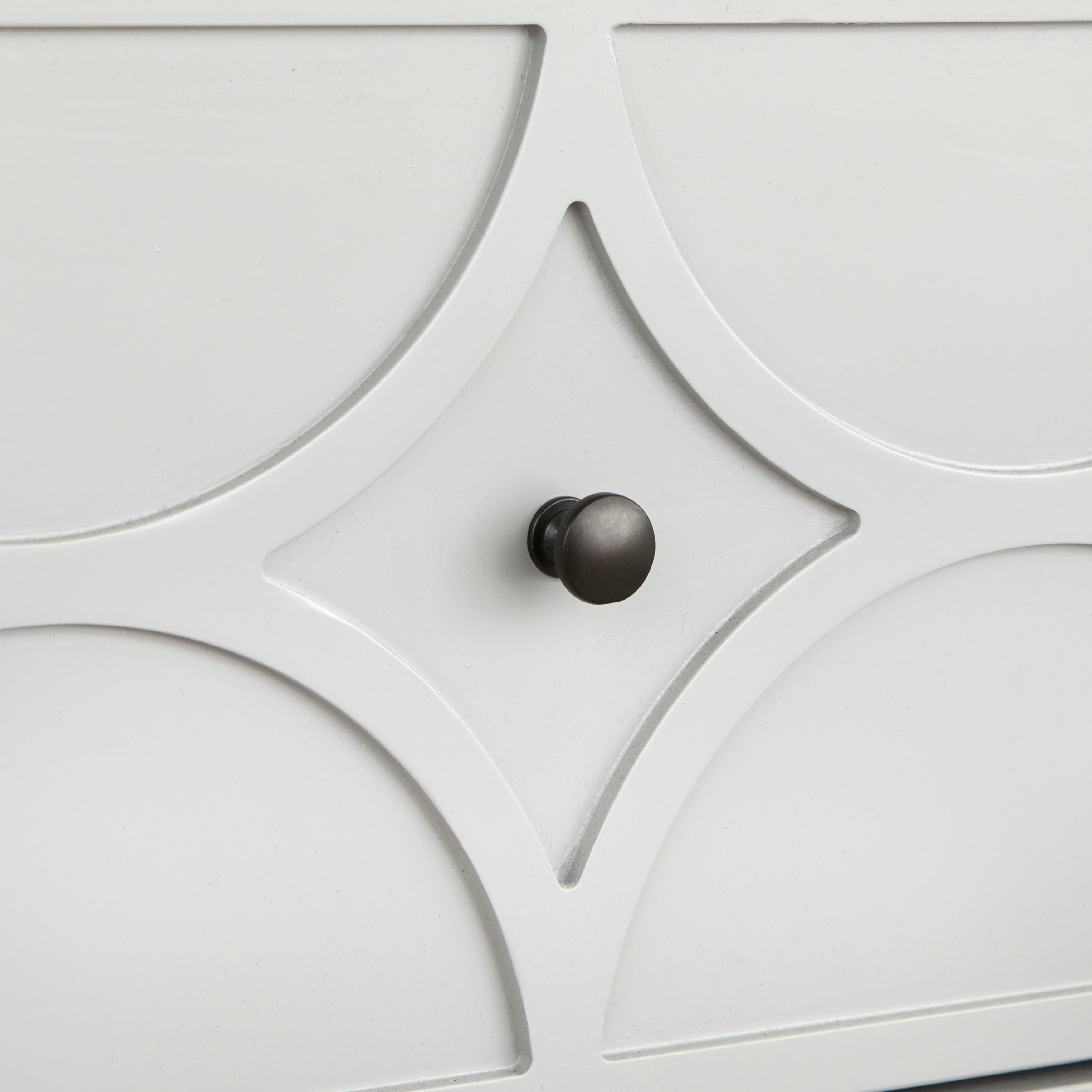 Mobiletto con frontale circolare Dawson Simple Living