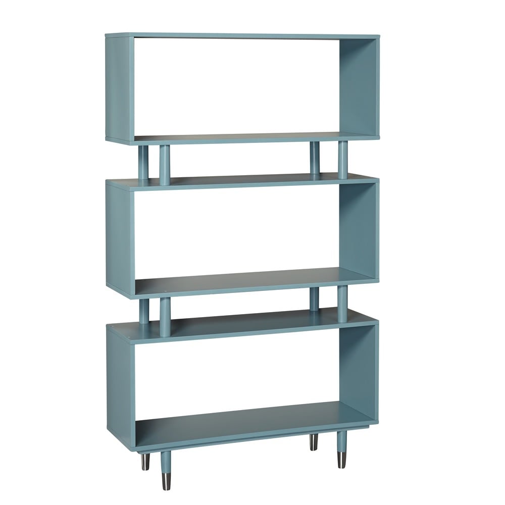 Libreria a 3 ripiani Simple Living Margo Mid-Century Modern - 59,5 h x 36 l x 11,8 p