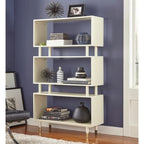 Libreria a 3 ripiani Simple Living Margo Mid-Century Modern - 59,5 h x 36 l x 11,8 p