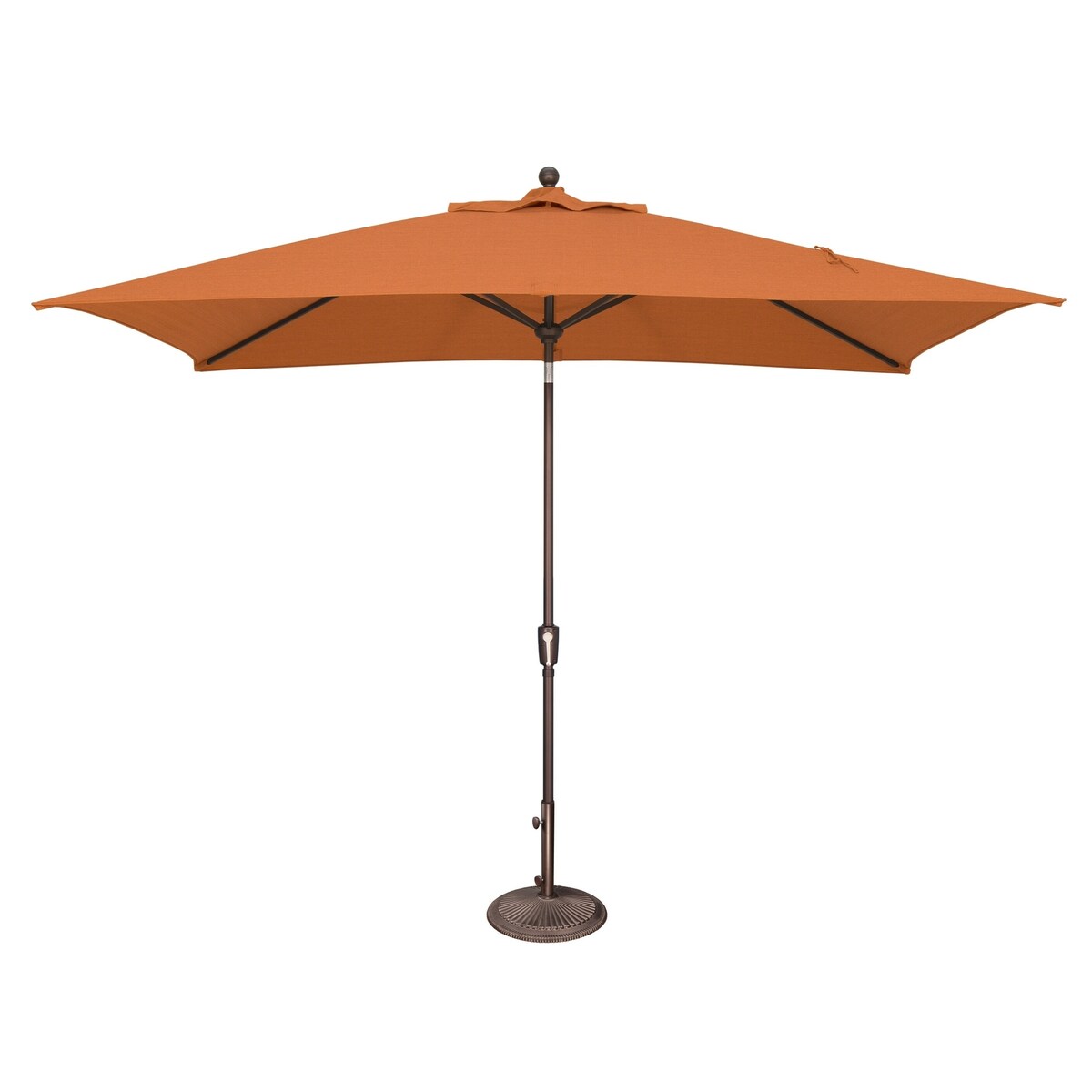 Ombrellone rettangolare SimplyShade Catalina da 10 piedi con inclinazione a pulsante