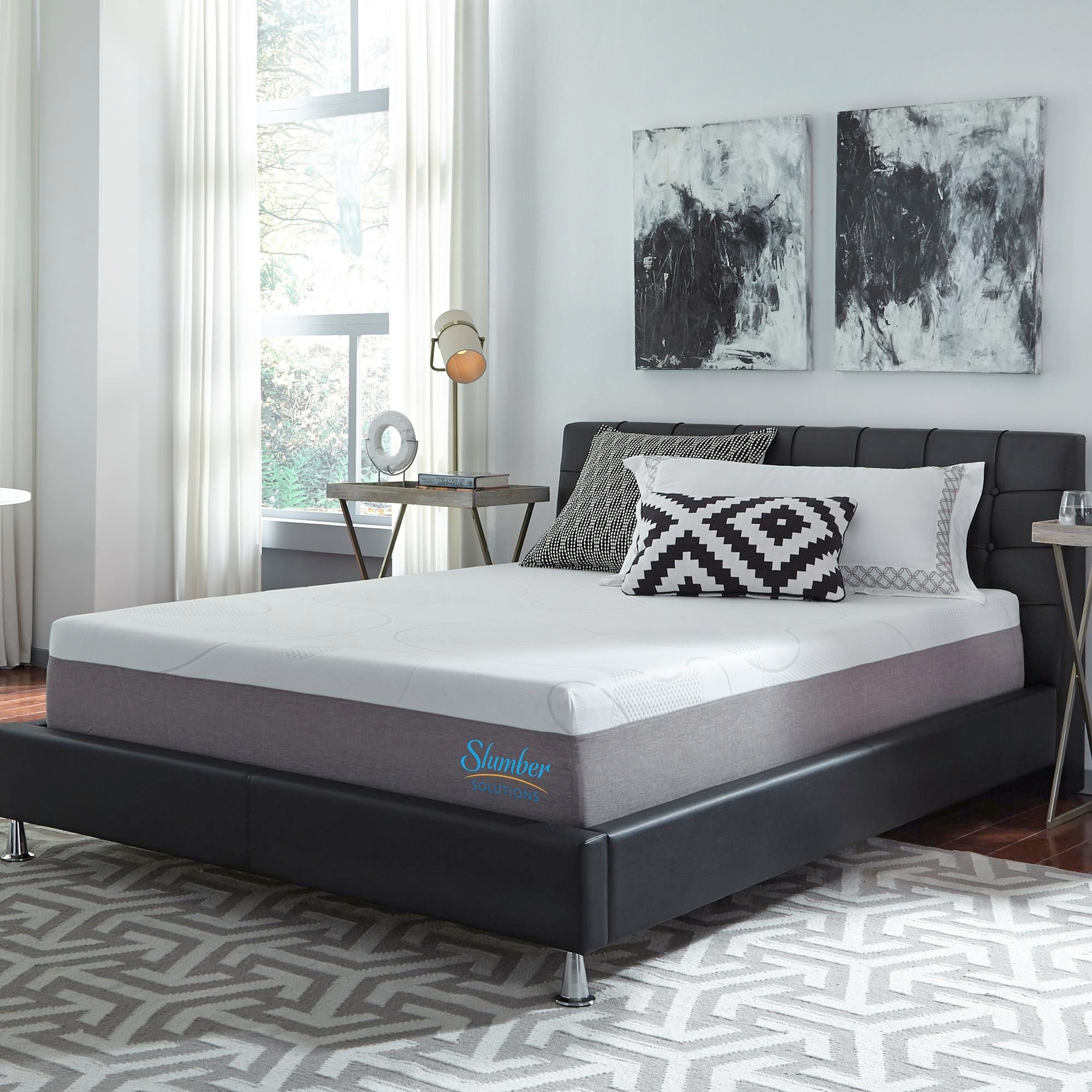 Materasso in memory foam gel Slumber Solutions da 12 pollici: scegli il tuo comfort