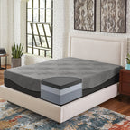 Materasso in memory foam al carbone attivo da 12 pollici Slumber Solutions