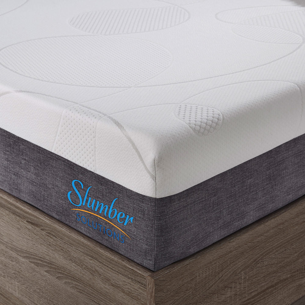 Slumber Solutions Scegli il tuo comfort Set di materassi in memory foam gel da 14 pollici