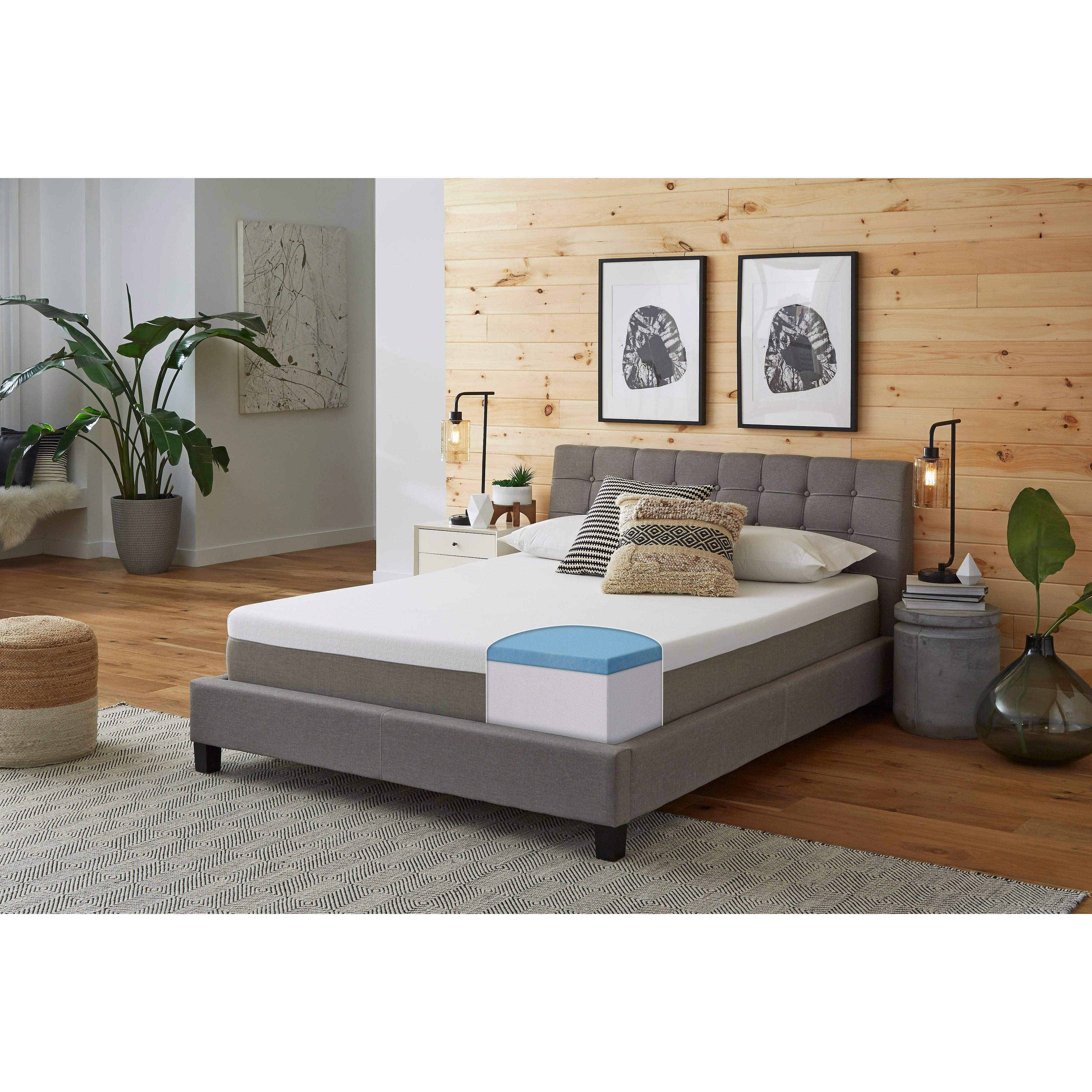 Materasso in memory foam gel Slumber Solutions Essentials da 12 pollici