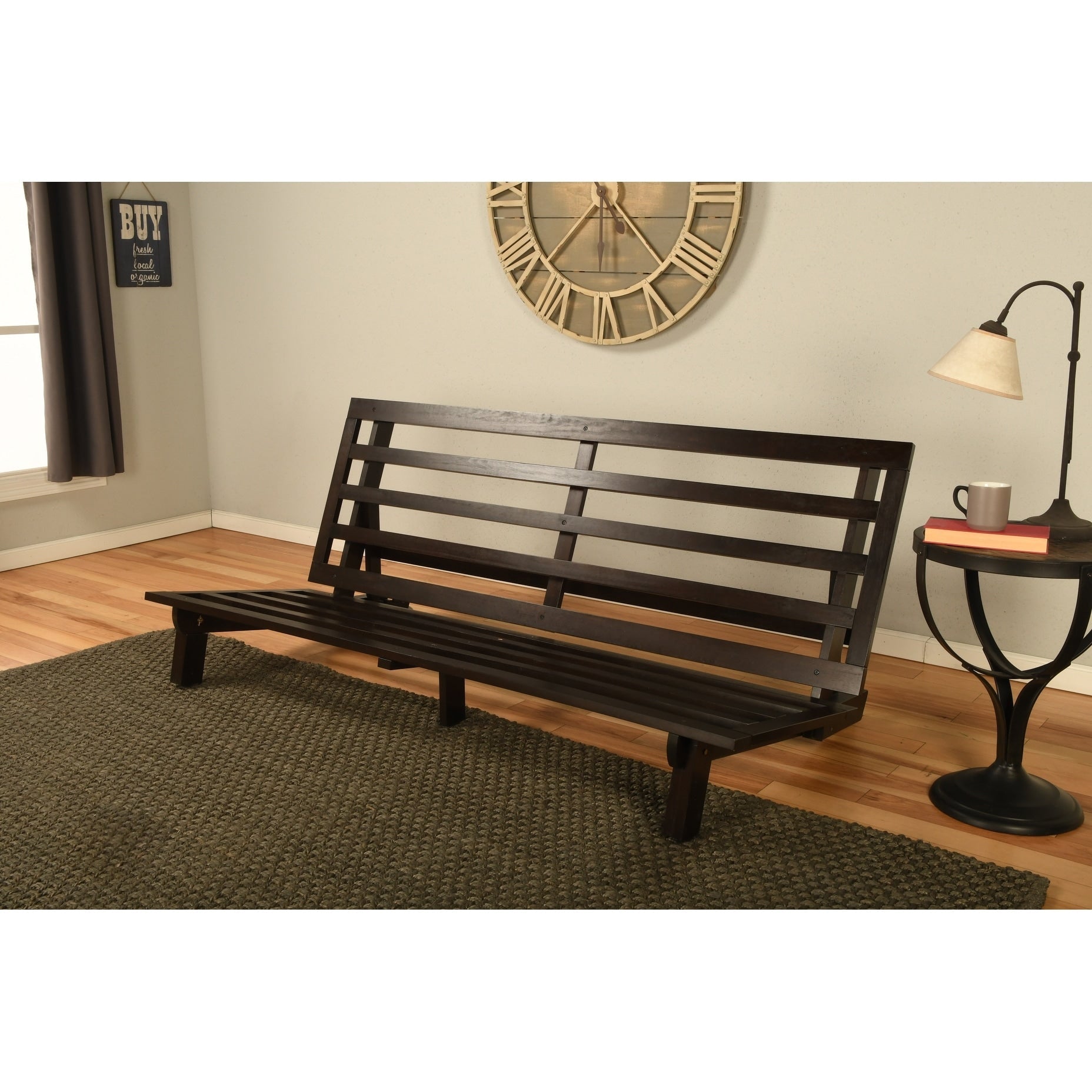Struttura per futon Somette Carson con finitura Java (materasso non incluso)