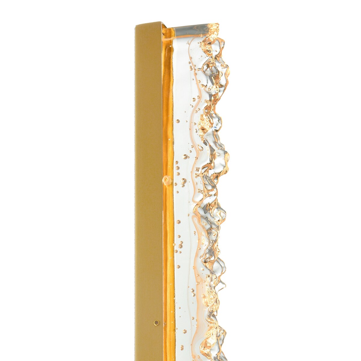 Lampada da toeletta a LED integrata in ottone Stagger