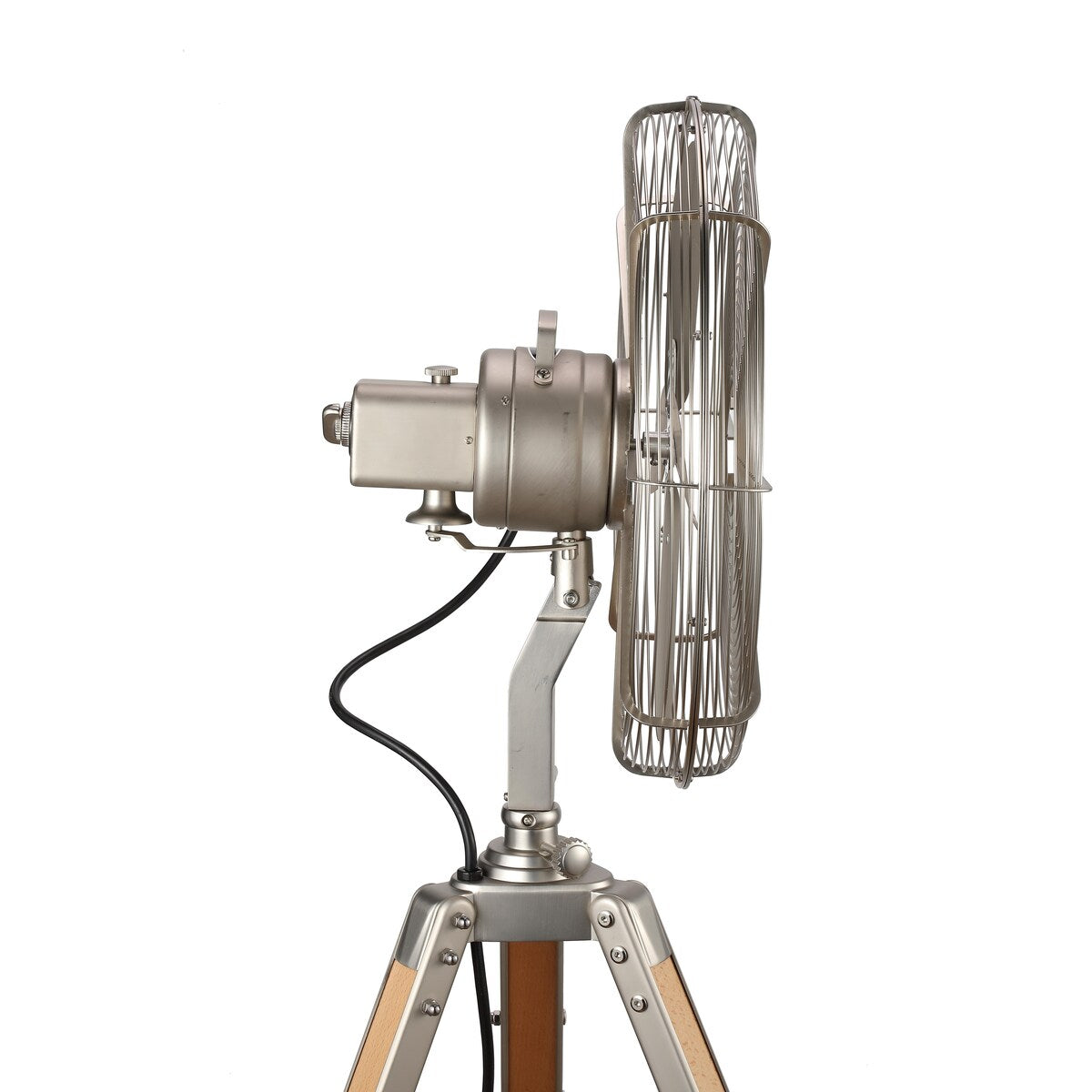 Ventilatore a piantana Star Fans Star Treppiede da 16 pollici con gambe in legno