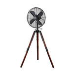 Ventilatore a piantana Star Fans Star Treppiede da 16 pollici con gambe in legno