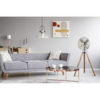 Ventilatore a piantana Star Fans Star Treppiede da 16 pollici con gambe in legno