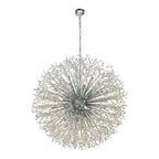 Lampadario Starburst da 47 pollici di larghezza, lampadario in cristallo