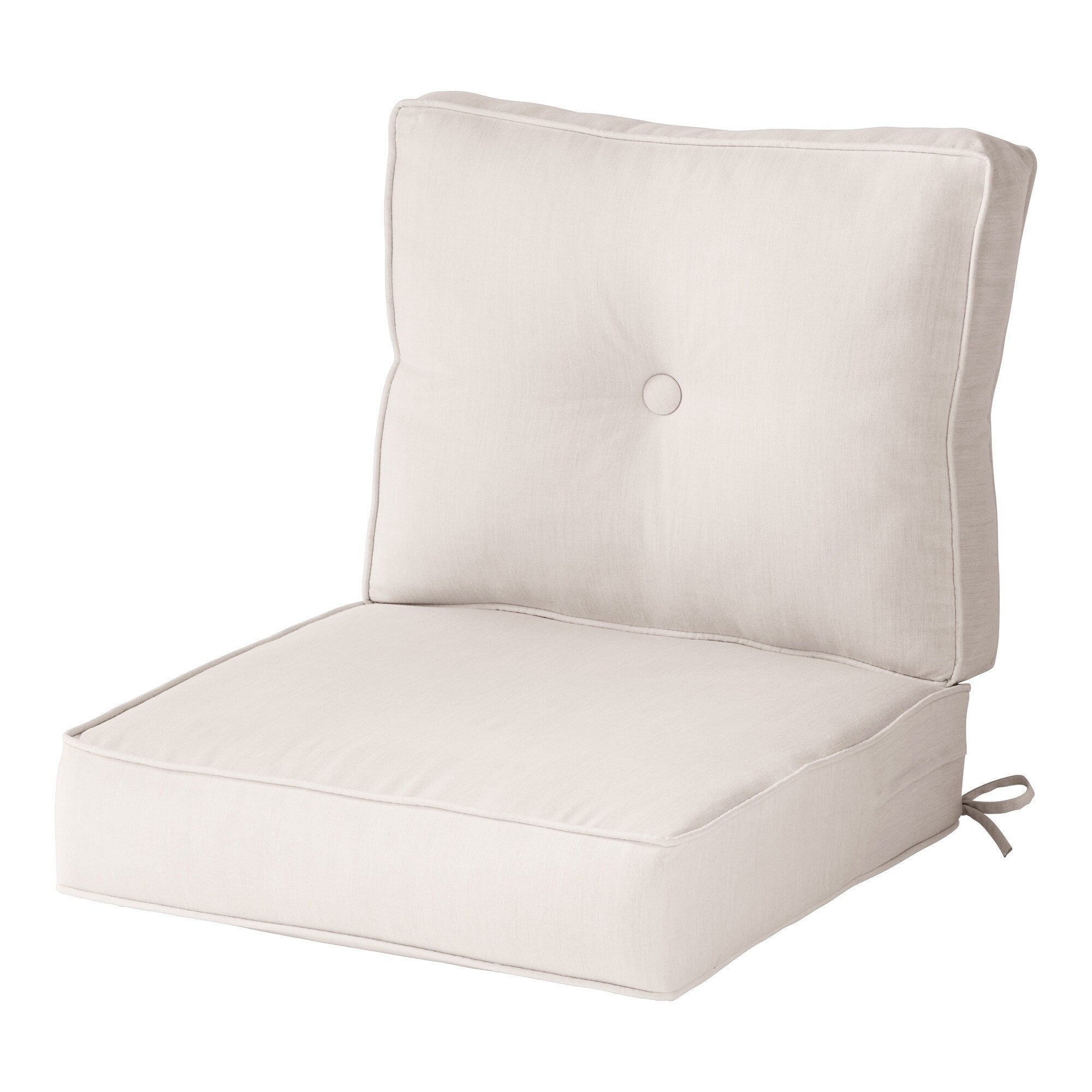 Set di cuscini da esterno Sunbrella Premium da 2 pezzi con seduta profonda