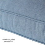 Set di cuscini da esterno Sunbrella Premium da 2 pezzi con seduta profonda