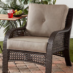 Set di cuscini da esterno Sunbrella Premium da 2 pezzi con seduta profonda
