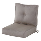 Set di cuscini da esterno Sunbrella Premium da 2 pezzi con seduta profonda