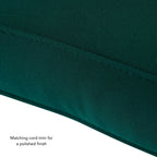 Set di cuscini da esterno Sunbrella Premium da 2 pezzi con seduta profonda