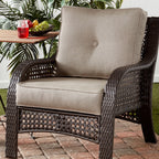Set di cuscini da esterno Sunbrella Premium da 2 pezzi con seduta profonda
